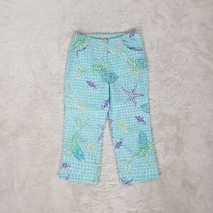 Lilly Pulitzer Mosaic Starfish pant size 8